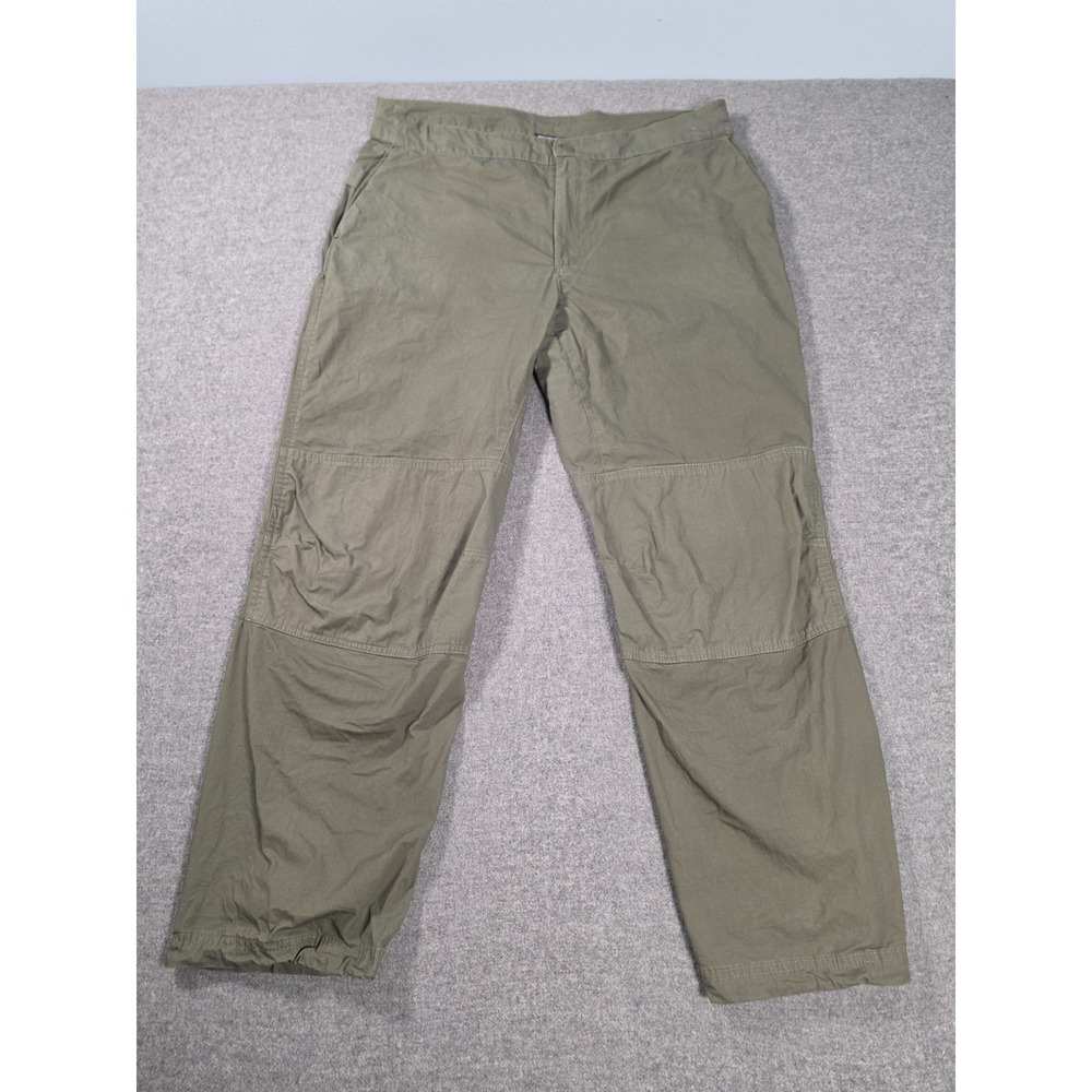 The North Face Hiking Pants Womens 16 Green Reinforced Knee Climbing Outdoor